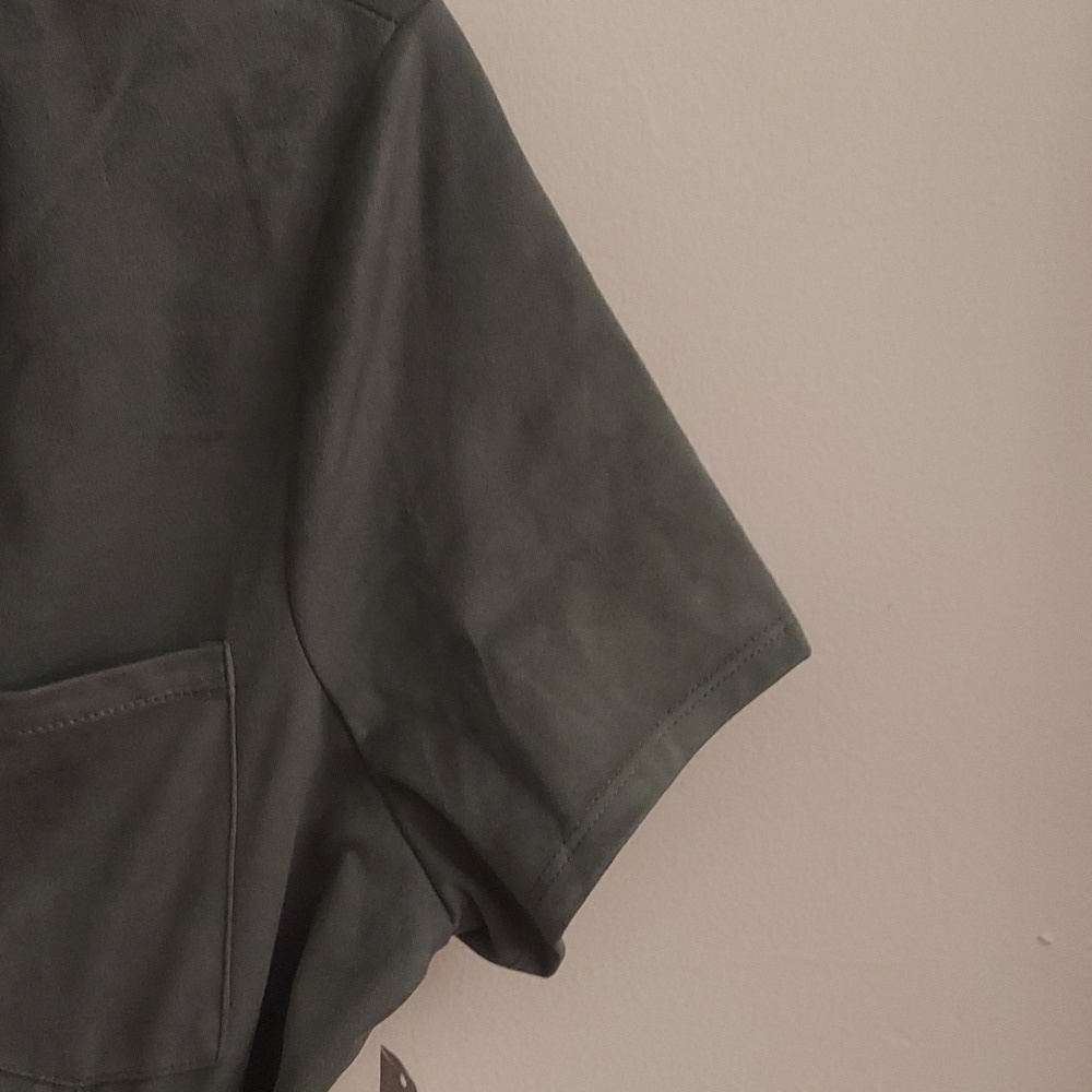 NEW NO BOUNDARIES Junior Khaki Green Utility Romper XXL - Picture 10 of 13
